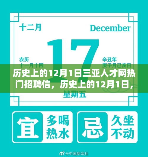 历史上的12月1日，三亚人才网招聘盛况回顾