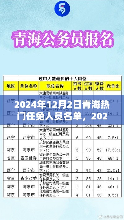 青海任免人员名单公布引发的思考，聚焦2024年12月2日青海热门任免人员名单