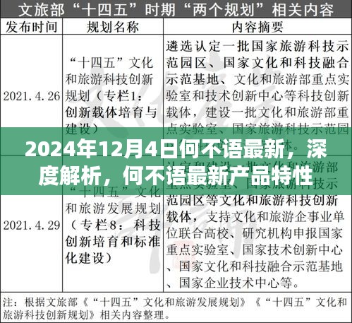 何不语最新产品深度解析与用户体验报告，以最新产品特性为例（2024年12月4日版）