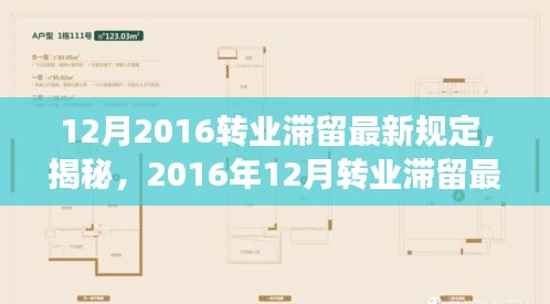 12月2016转业滞留最新规定，揭秘，2016年12月转业滞留最新规定解读