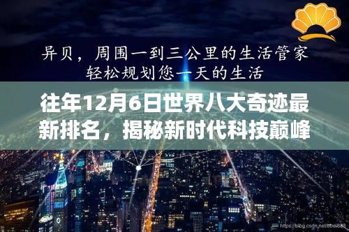 揭秘新时代科技巅峰，全球八大奇迹最新排名高科技产品盘点与震撼登场日（往年12月6日）