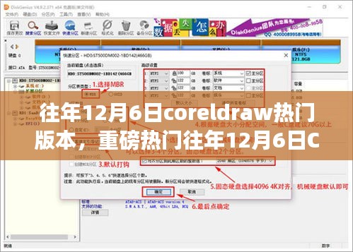 重磅热门大盘点，历年12月6日CorelDRAW热门版本回顾，你错过了吗？