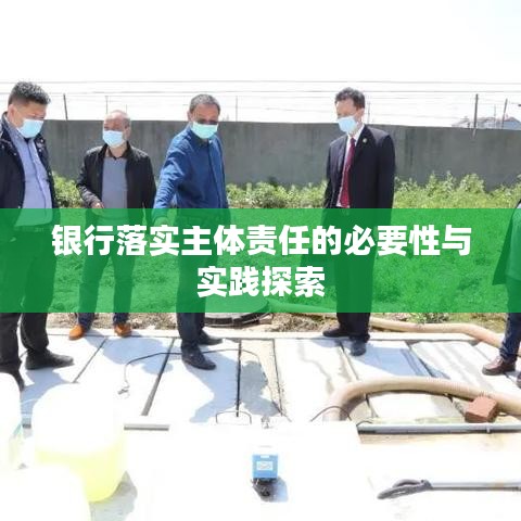 银行落实主体责任的必要性与实践探索