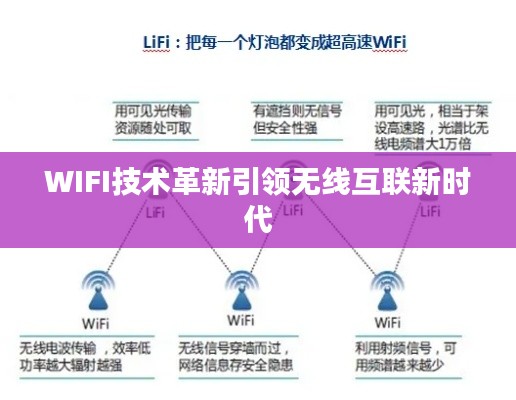 WIFI技术革新引领无线互联新时代