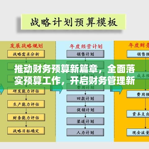 推动财务预算新篇章，全面落实预算工作，开启财务管理新篇章