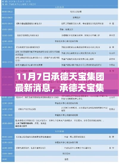 承德天宝集团最新消息发布，初学者与进阶用户任务指南（更新至11月7日）