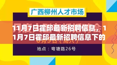 11月7日霍邱最新招聘信息及职场观察与个人立场分析