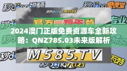 2024澳门正版免费资源车全新攻略：QNZ785.03未来版解析