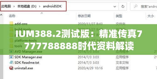 IUM388.2测试版：精准传真7777788888时代资料解读