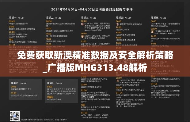 免费获取新澳精准数据及安全解析策略_广播版MHG313.48解析