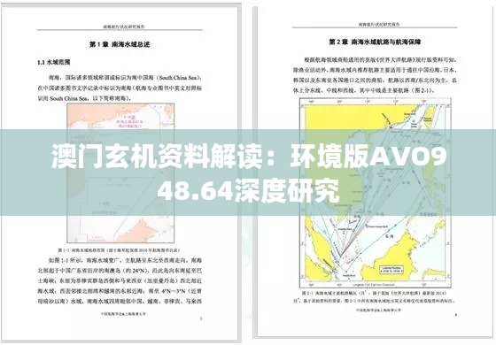 澳门玄机资料解读：环境版AVO948.64深度研究