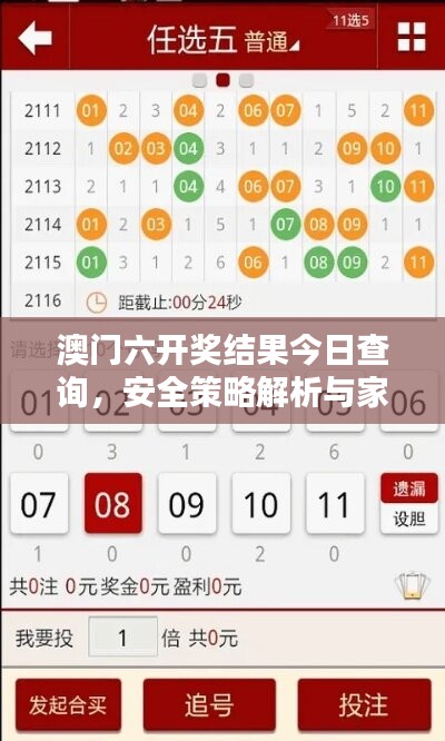 澳门六开奖结果今日查询，安全策略解析与家庭版SYE170.27特点