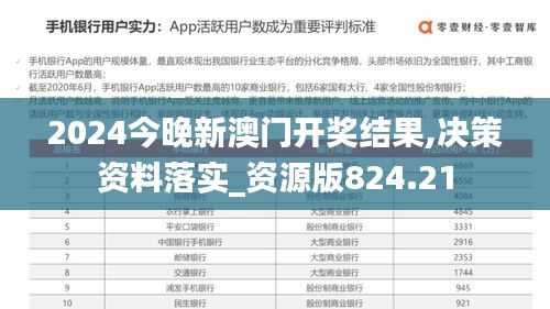 2024今晚新澳门开奖结果,决策资料落实_资源版824.21