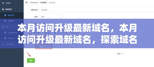 本月访问升级最新域名，探索域名更新的重要性及其影响与影响分析