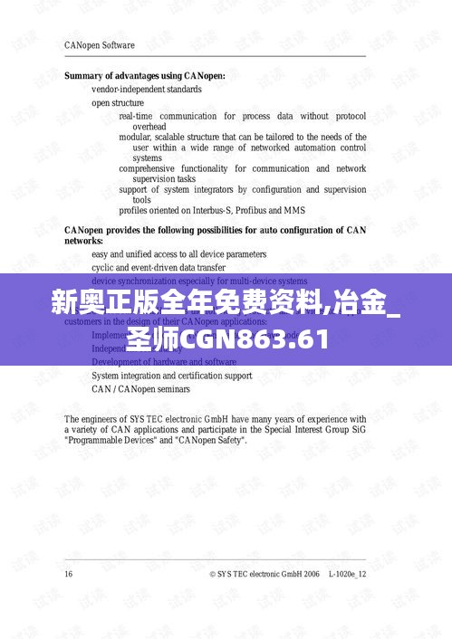 新奥正版全年免费资料,冶金_圣师CGN863.61