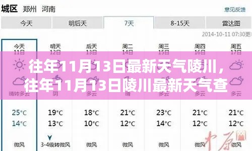 陵川往年11月13日天气预报及查询全攻略，初学者也能轻松掌握最新天气信息