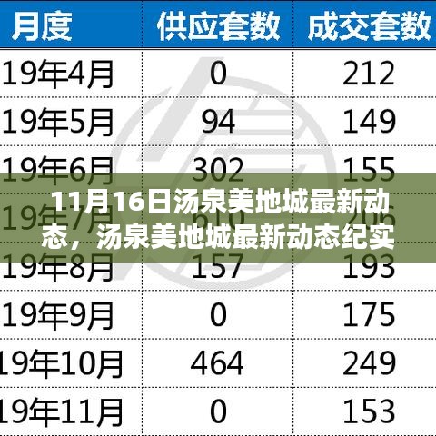 汤泉美地城11月16日最新动态纪实，时代印记的呈现