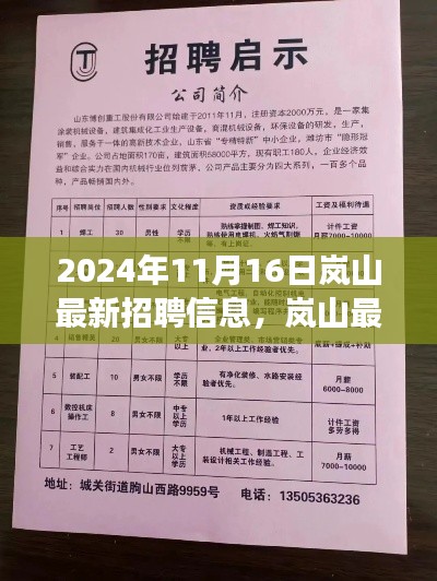 岚山最新招聘动态下的职场机遇与挑战深度解析（2024年）