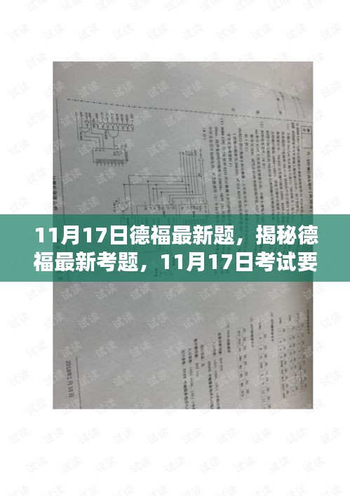 揭秘德福最新考题，深度解析考试要点与考试策略解析（附最新考题）