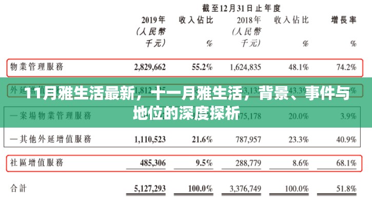 深度解析，十一月雅生活的背景、事件与地位