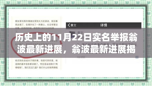 历史上的11月22日实名举报翁波最新进展，翁波最新进展揭秘，11月22日科技巨献引领生活新纪元