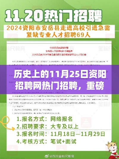 历史上的11月25日资阳招聘网热门招聘日回顾，求职者的黄金机遇