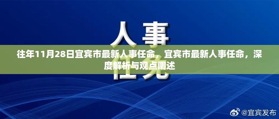 宜宾市人事任命最新动态，深度解析与观点阐述