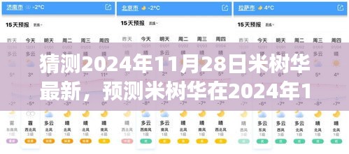 米树华最新动态，未来展望与解析（预测至2024年11月28日）