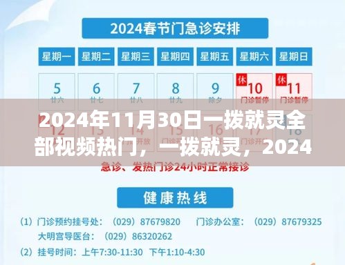 一拨就灵现象深度解析，2024年视频热门趋势探讨