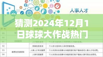 揭秘未来，预测球球大作战在2024年12月1日的热门卡牌差距——全方位指南对初学者的启示与进阶用户的挑战