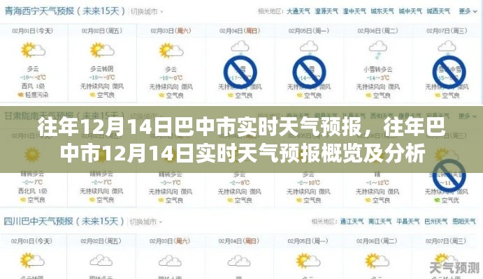 巴中市往年12月14日实时天气预报概览及分析