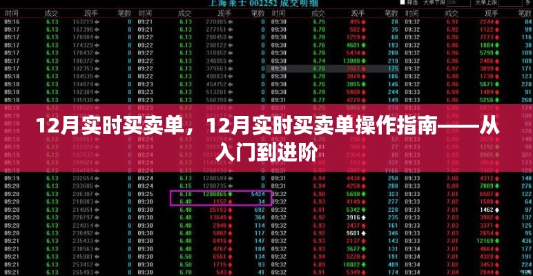 12月实时买卖单操作指南，从入门到进阶