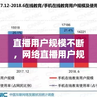 直播用户规模不断，网络直播用户规模及使用率 