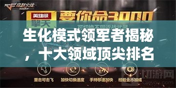 生化模式领军者揭秘，十大领域顶尖排名一网打尽