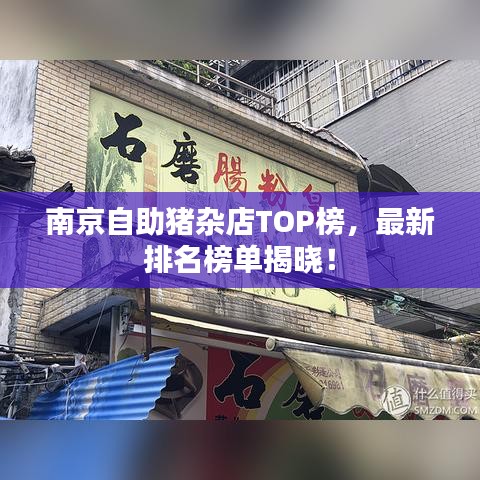 南京自助猪杂店TOP榜，最新排名榜单揭晓！