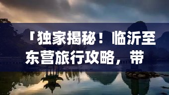 「独家揭秘！临沂至东营旅行攻略，带你畅游美景胜地！」